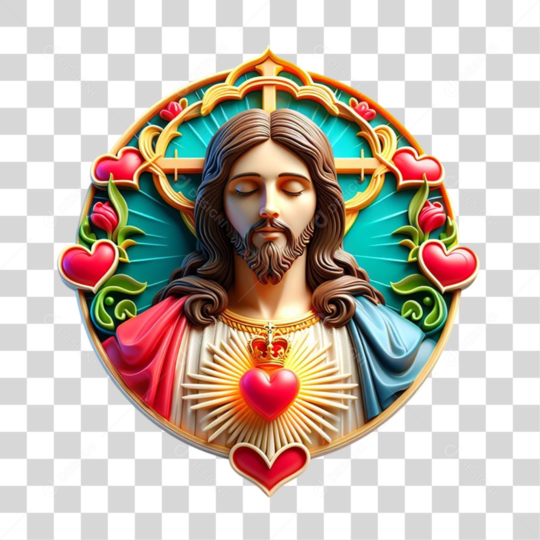 Estátua Imagem Semelhante a Jesus Cristo PNG Transparente