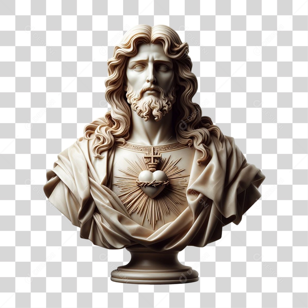 Estátua Imagem Semelhante a Jesus Cristo PNG Transparente