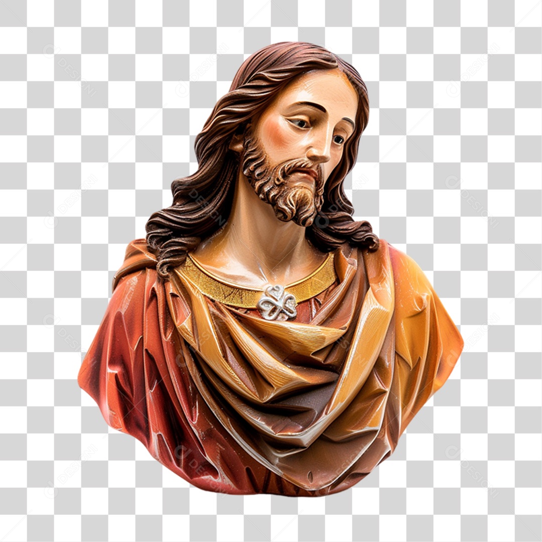 Estátua Imagem Semelhante a Jesus Cristo PNG Transparente