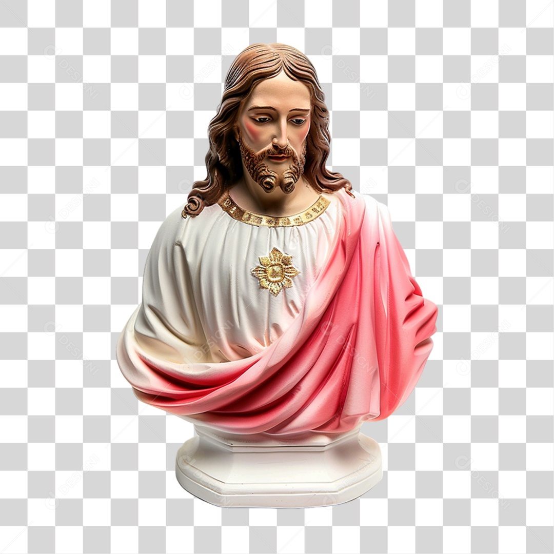 Estátua Imagem Semelhante a Jesus Cristo PNG Transparente