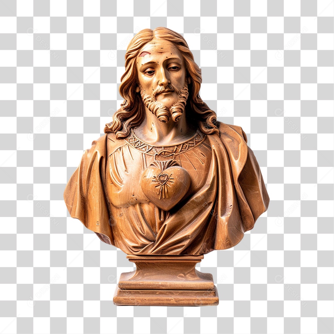 Estátua Imagem Semelhante a Jesus Cristo PNG Transparente