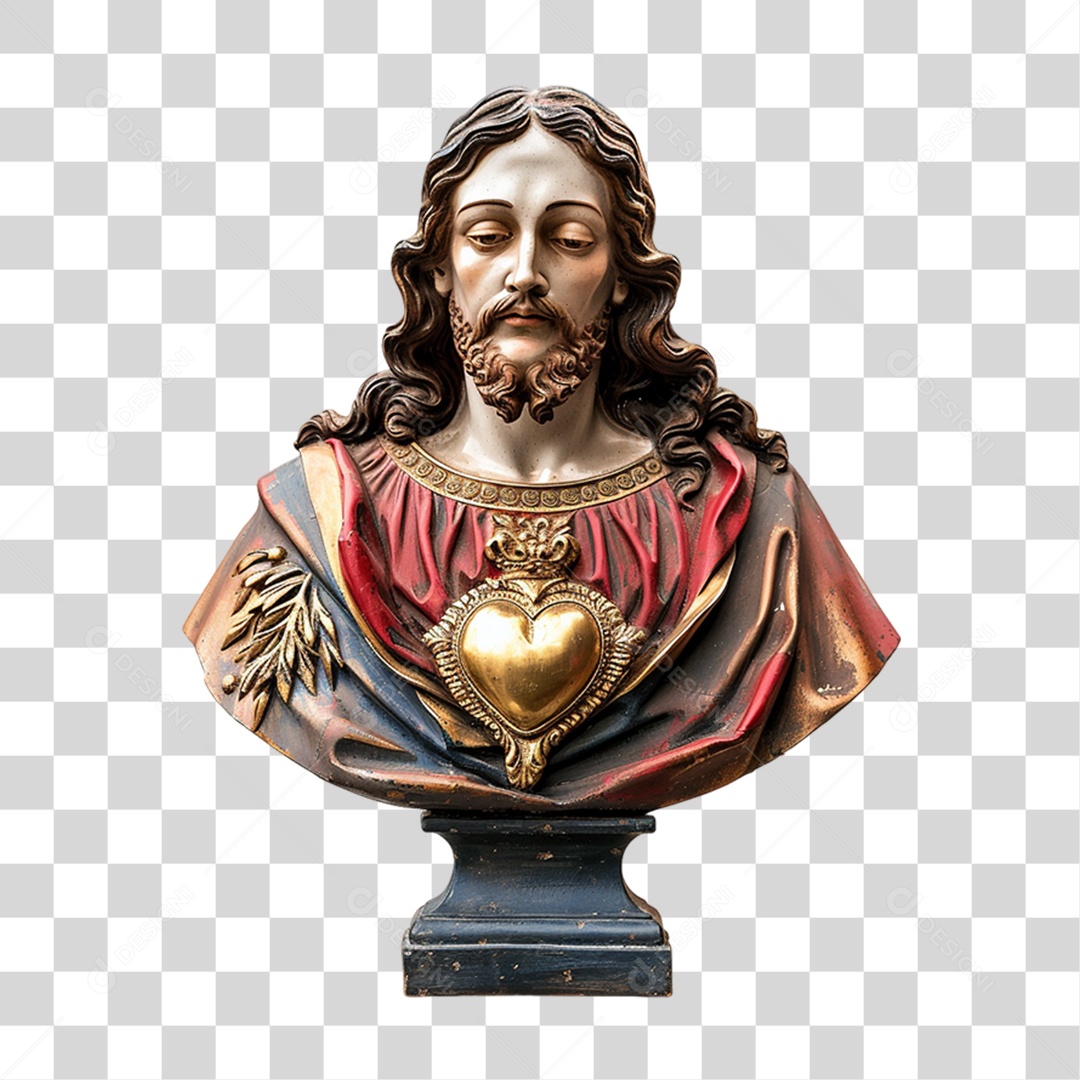 Estátua Imagem Semelhante a Jesus Cristo PNG Transparente