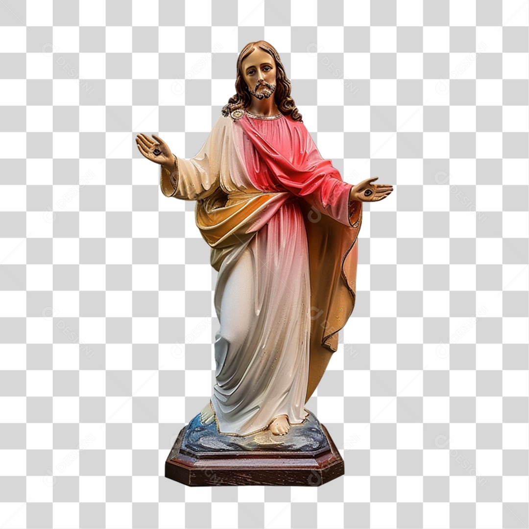 Estátua Imagem Semelhante a Jesus Cristo PNG Transparente
