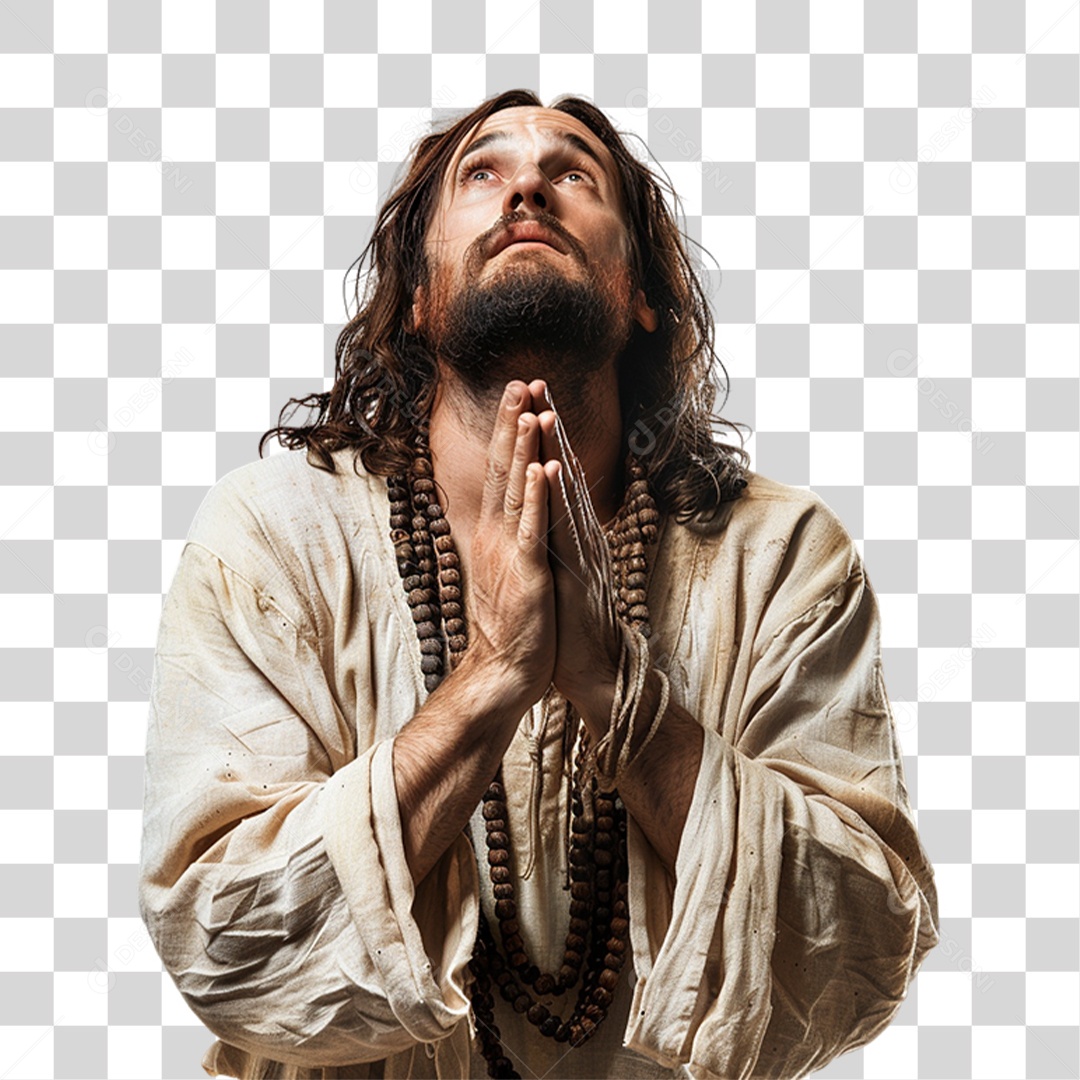 Imagem Homem Semelhante a Jesus Cristo PNG Transparente