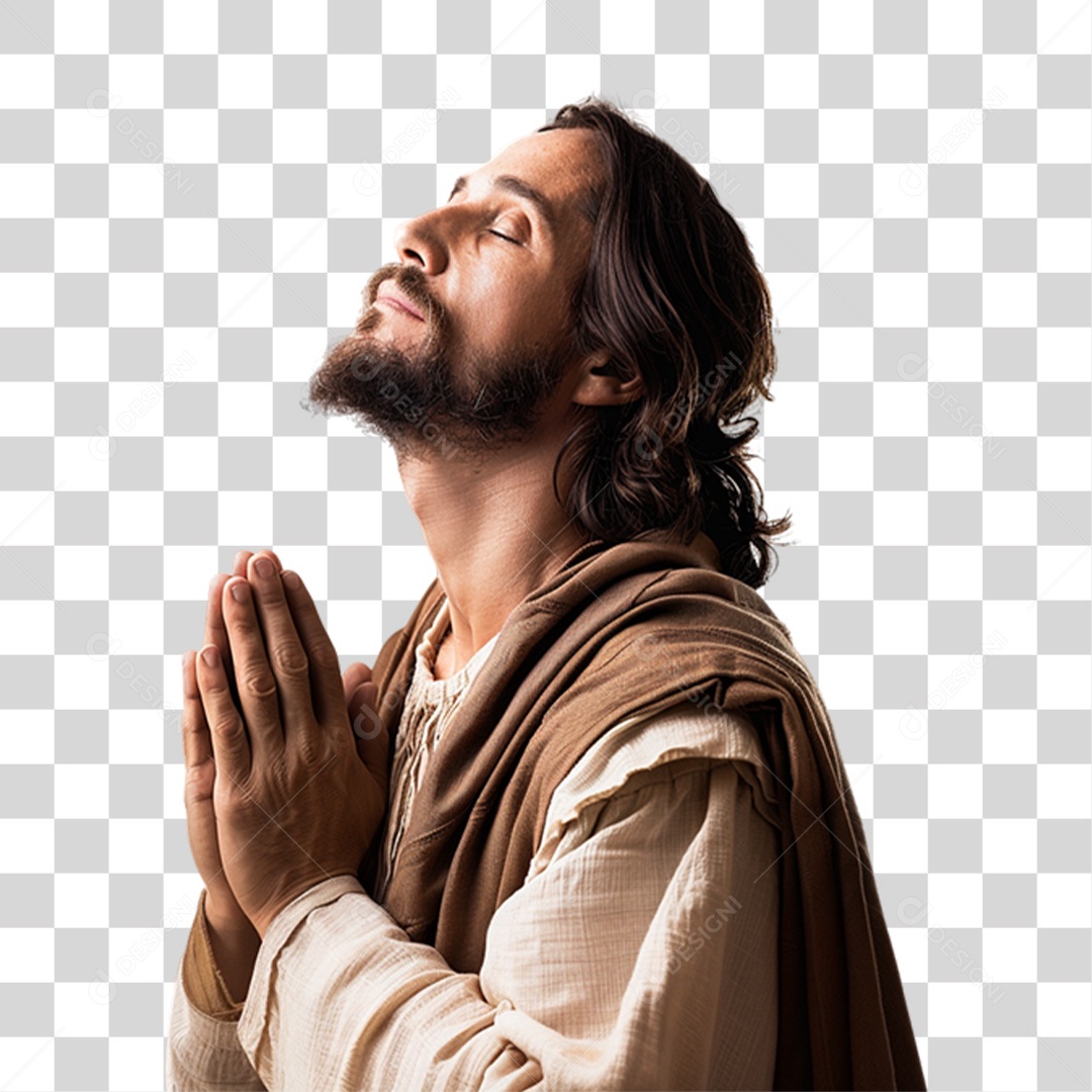 Imagem Homem Semelhante a Jesus Cristo PNG Transparente