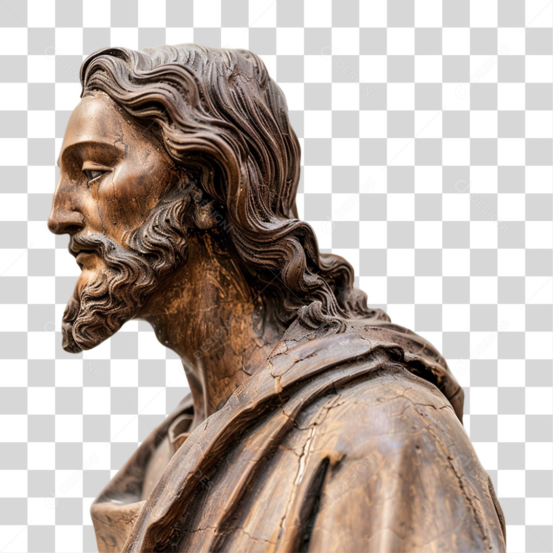 Estátua Imagem Semelhante a Jesus Cristo PNG Transparente