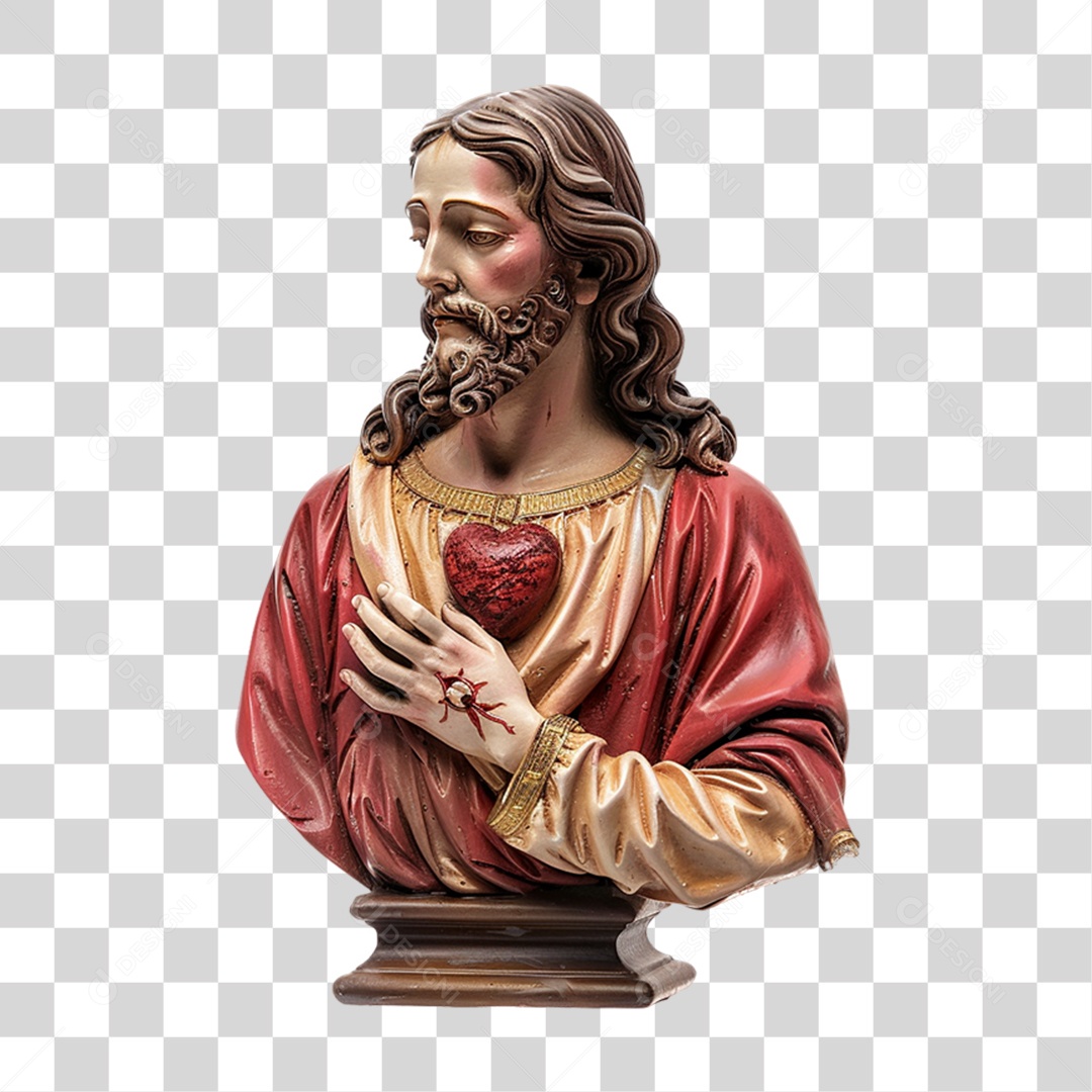 Estátua Imagem Semelhante a Jesus Cristo PNG Transparente