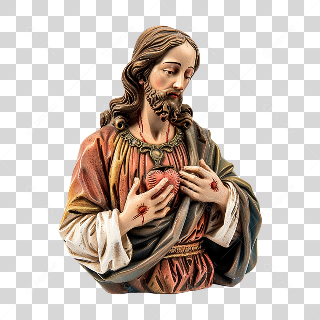 Estátua Imagem Semelhante a Jesus Cristo PNG Transparente