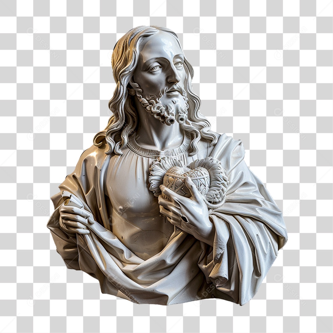 Estátua Imagem Semelhante a Jesus Cristo PNG Transparente