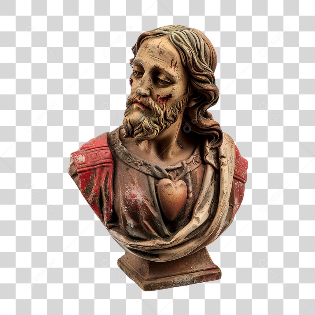 Estátua Imagem Semelhante a Jesus Cristo PNG Transparente