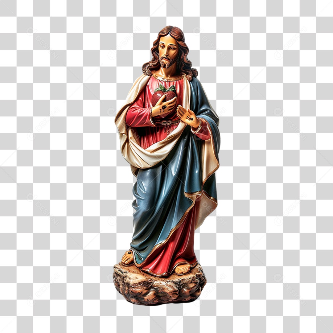 Estátua Semelhante a Jesus Cristo PNG Transparente
