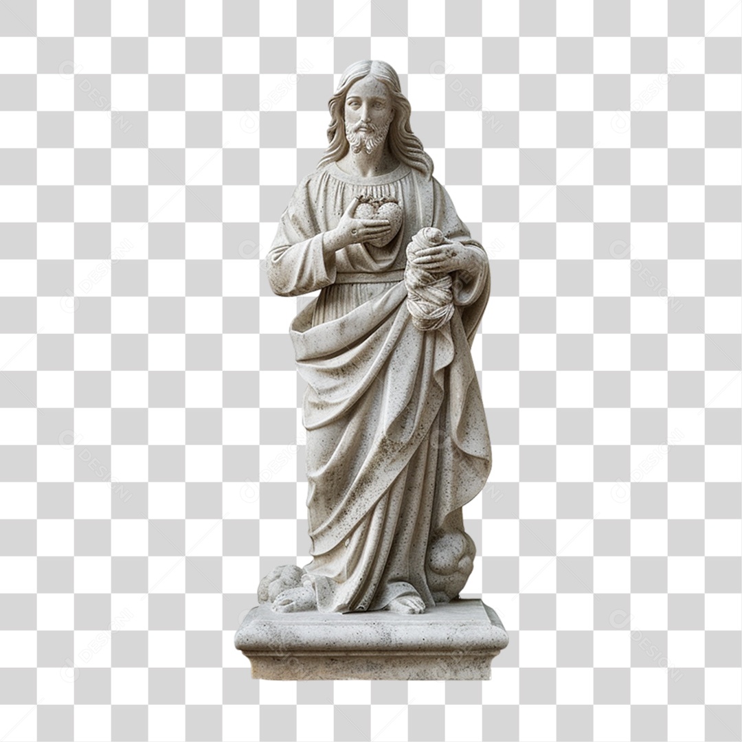 Estátua Semelhante a Jesus Cristo PNG Transparente