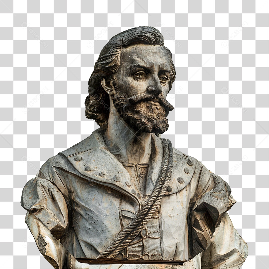 Estátua de Tiradentes PNG Transparente