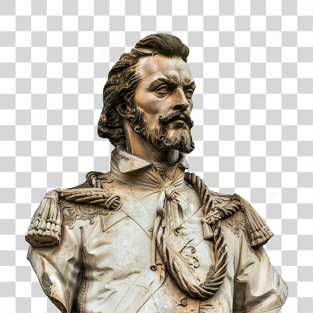 Estátua de Tiradentes PNG Transparente