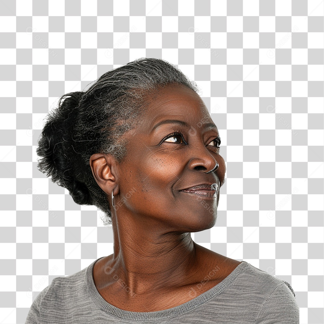 Senhora Mulher Sorrindo PNG Transparente