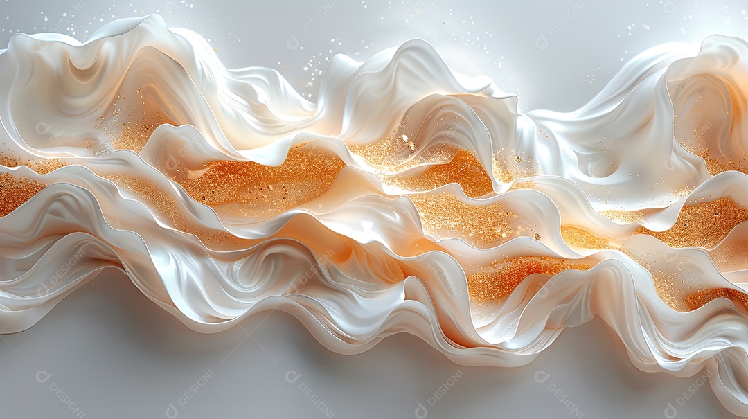 Papel de parede e fundo de ondas