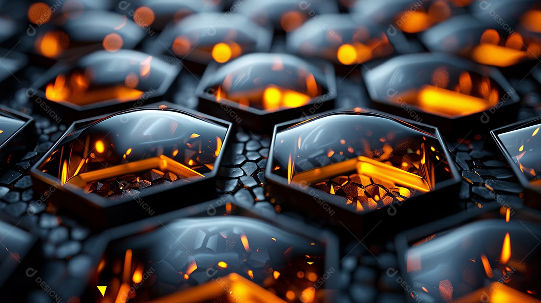 Fundo preto feitos de vidro feixes de luz internos forma nítida gradientes sutis internos