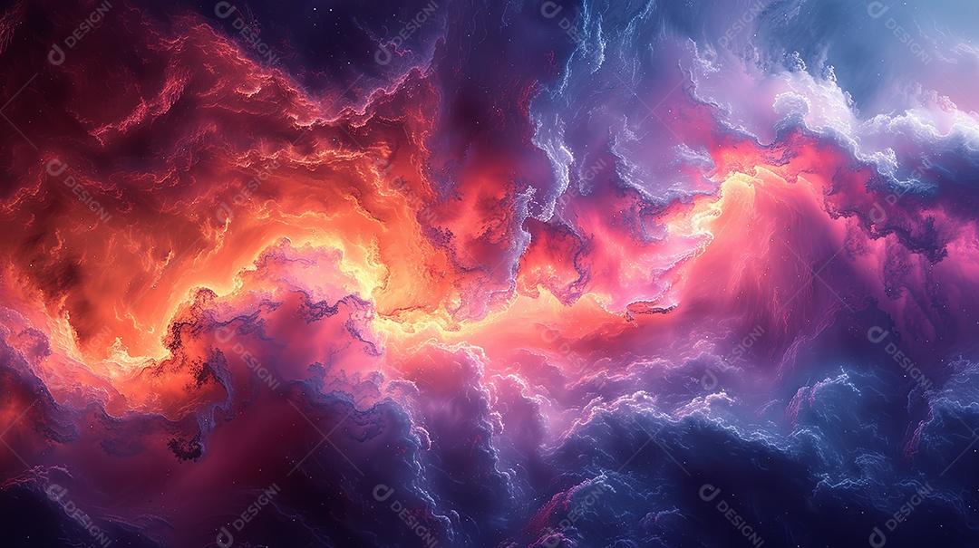 A wallpaper programming vibrant colors and cool impact