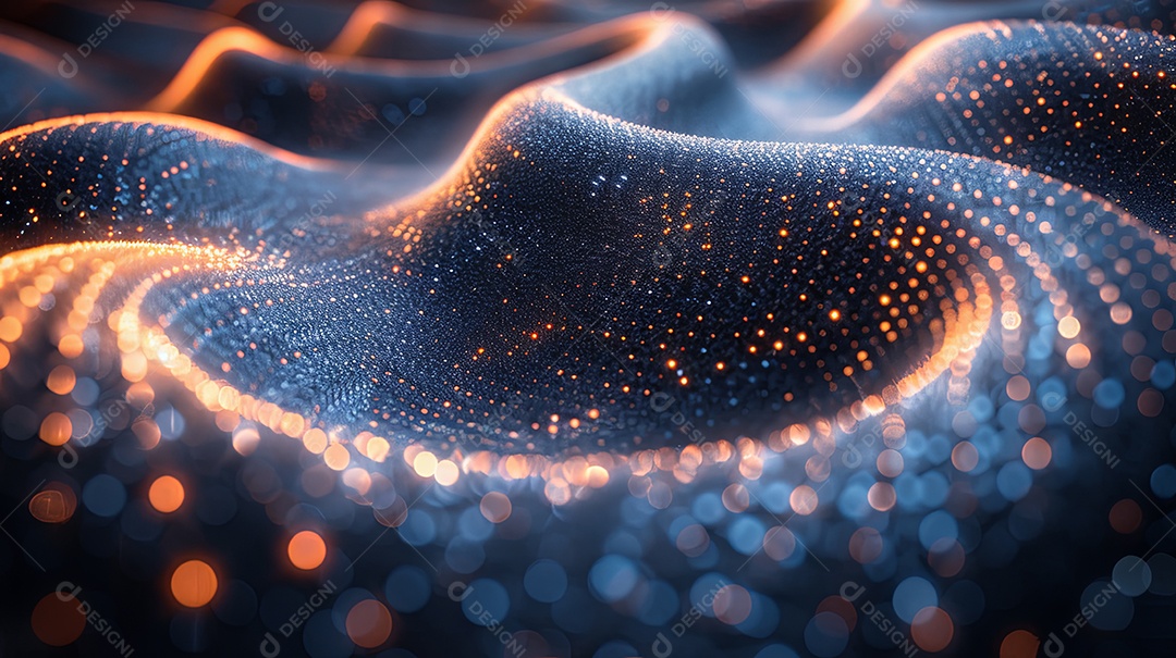 Uma coluna espiral azul fotografia de paralaxe