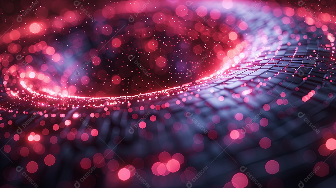 Uma espiral de 50 pads de bateria digitais hexagonais pretos foscos