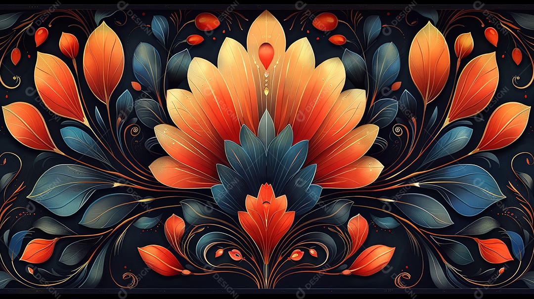 Padrão art déco design premiado drible artes e arte marca de artesanato