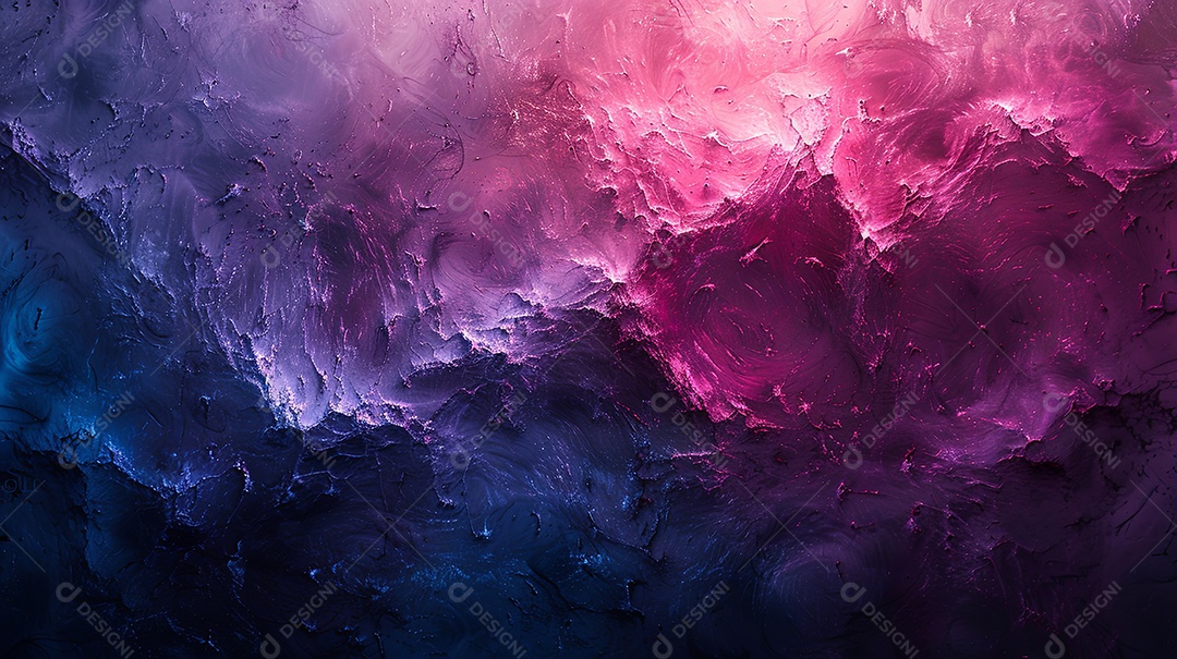 Fundo escuro com tons de roxo e azul