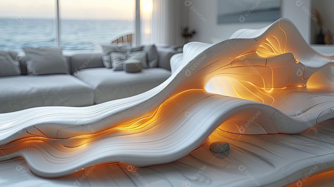 Projete papel de parede de telefone com um design 3D realista