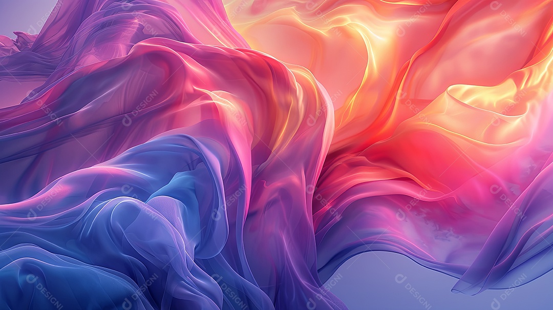 Linhas de desfoque pastel giram distorcendo listras de luz abstratas cinema suave