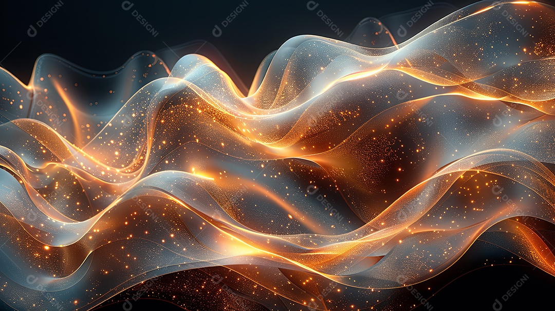 Gere um visual abstrato com cenário minimalista