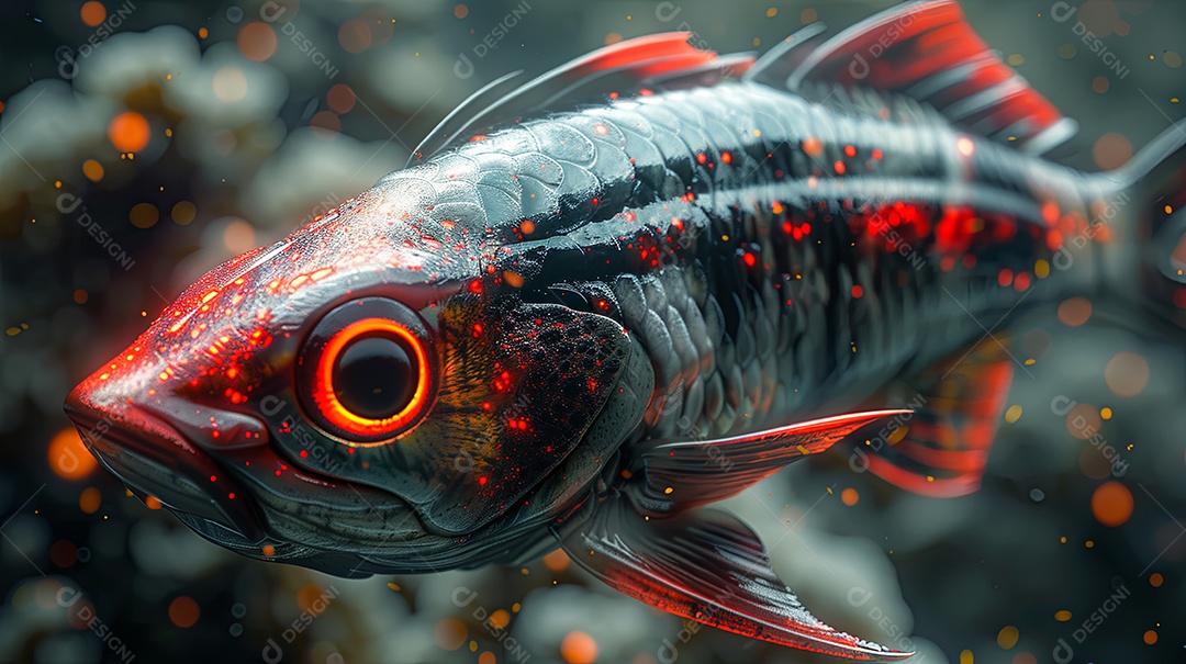 Gerar isca de pesca Rattletrap fundo geométrico