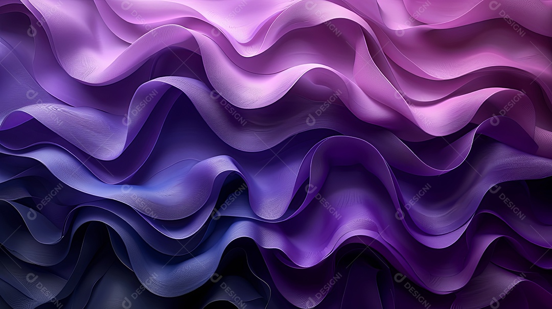 Site com cores preto e roxo e detalhes em turquesa branco rolo de plástico de filamento