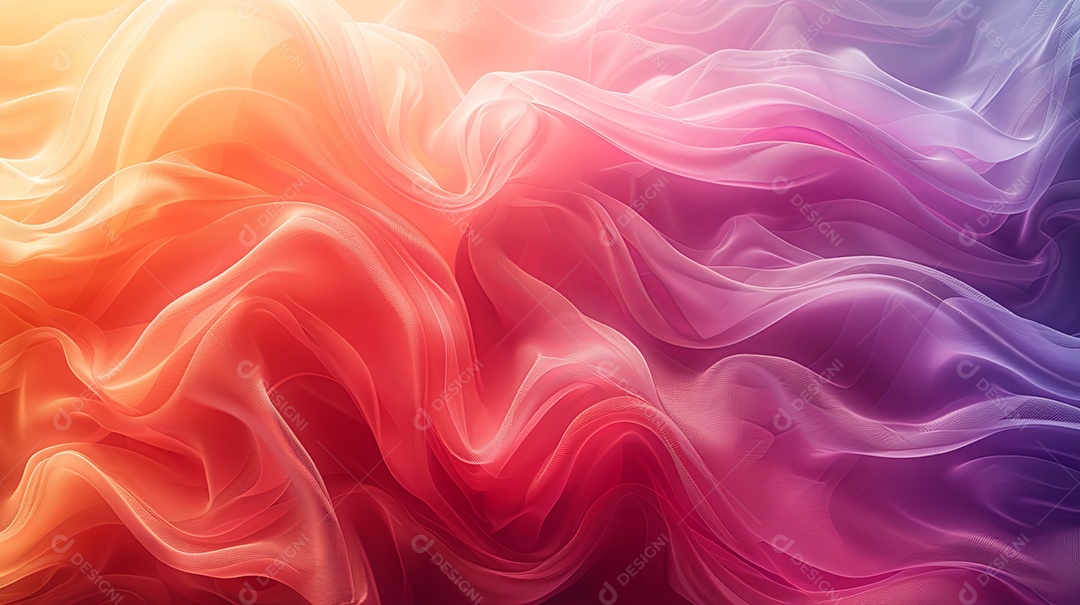 Fundo em branco de cor vibrante