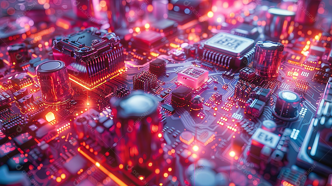 Placa de circuito de fabricação elétrica ar