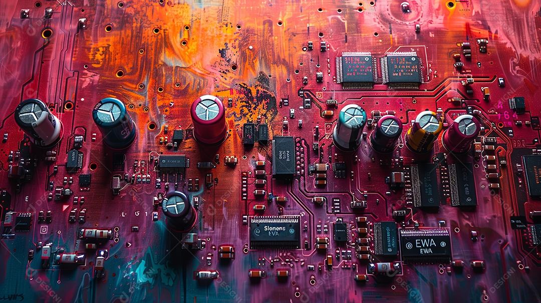 Placa de circuito de fabricação elétrica ar