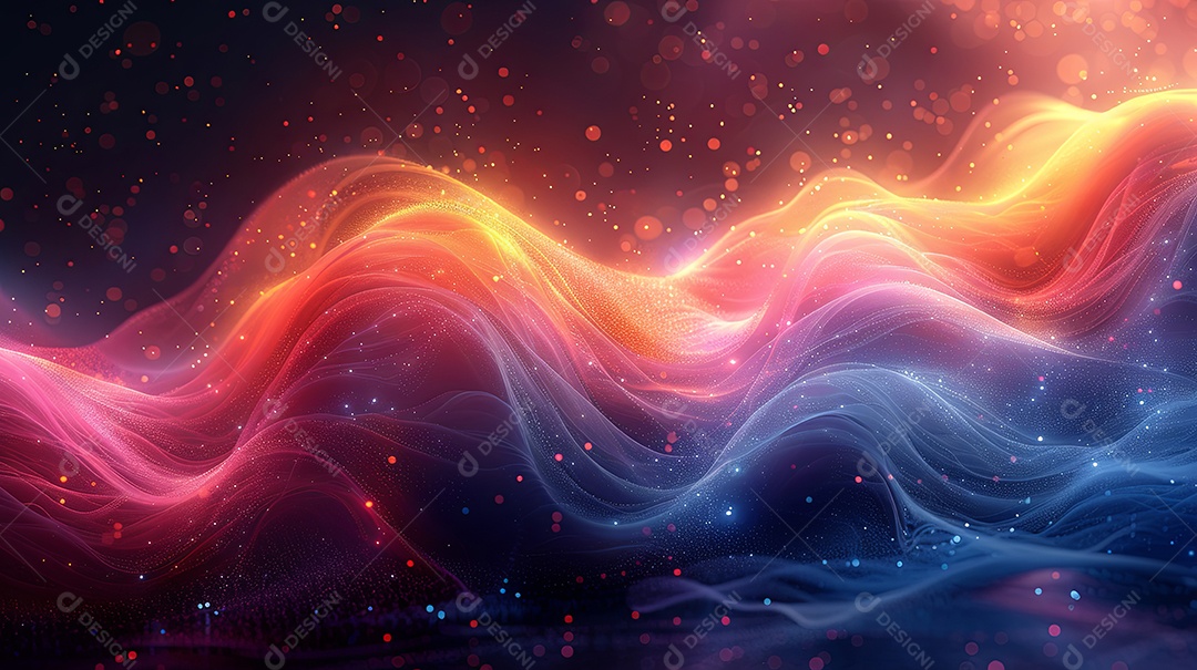 Papel de parede moderno abstrato gradiente blob gráficos em movimento figma