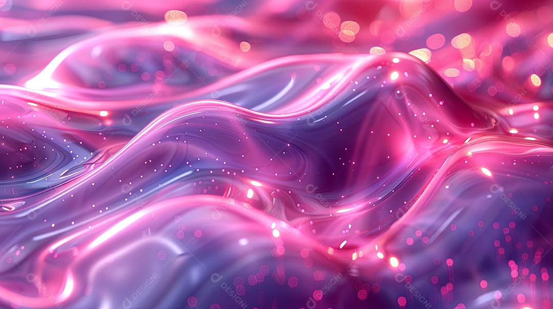 Linhas de desfoque pastel giram distorcendo listras de luz abstratas