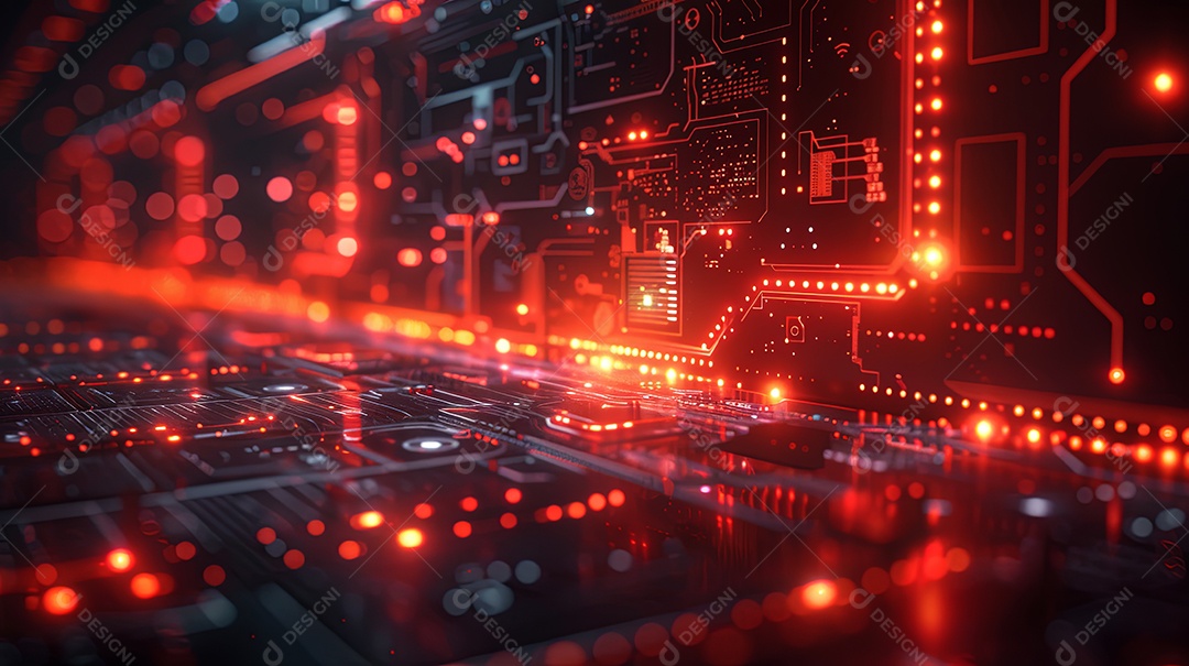 Serviços de remarketing apresentando gráficos futuristas de padrões repetidos