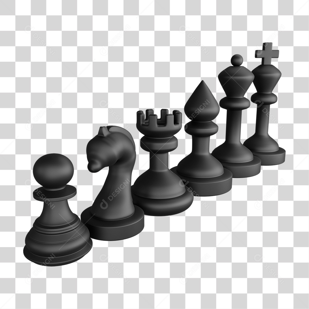 Peça Xadrez PNG Transparente