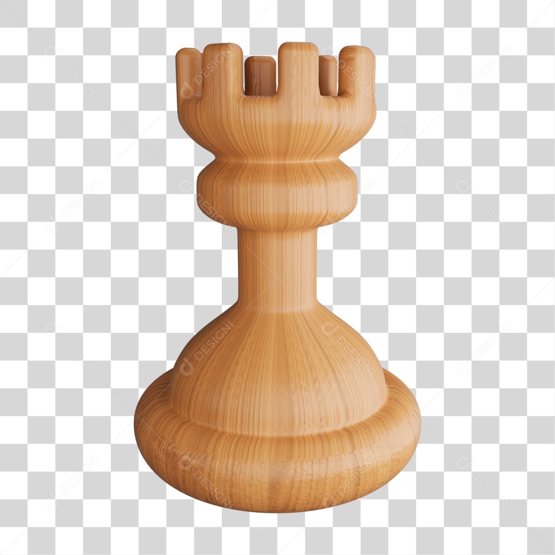 Peça de Xadrez PNG Transparente