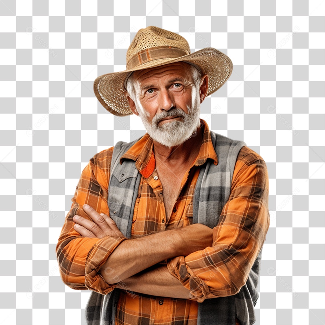 Produtor Rural Fazendeiro PNG Transparente