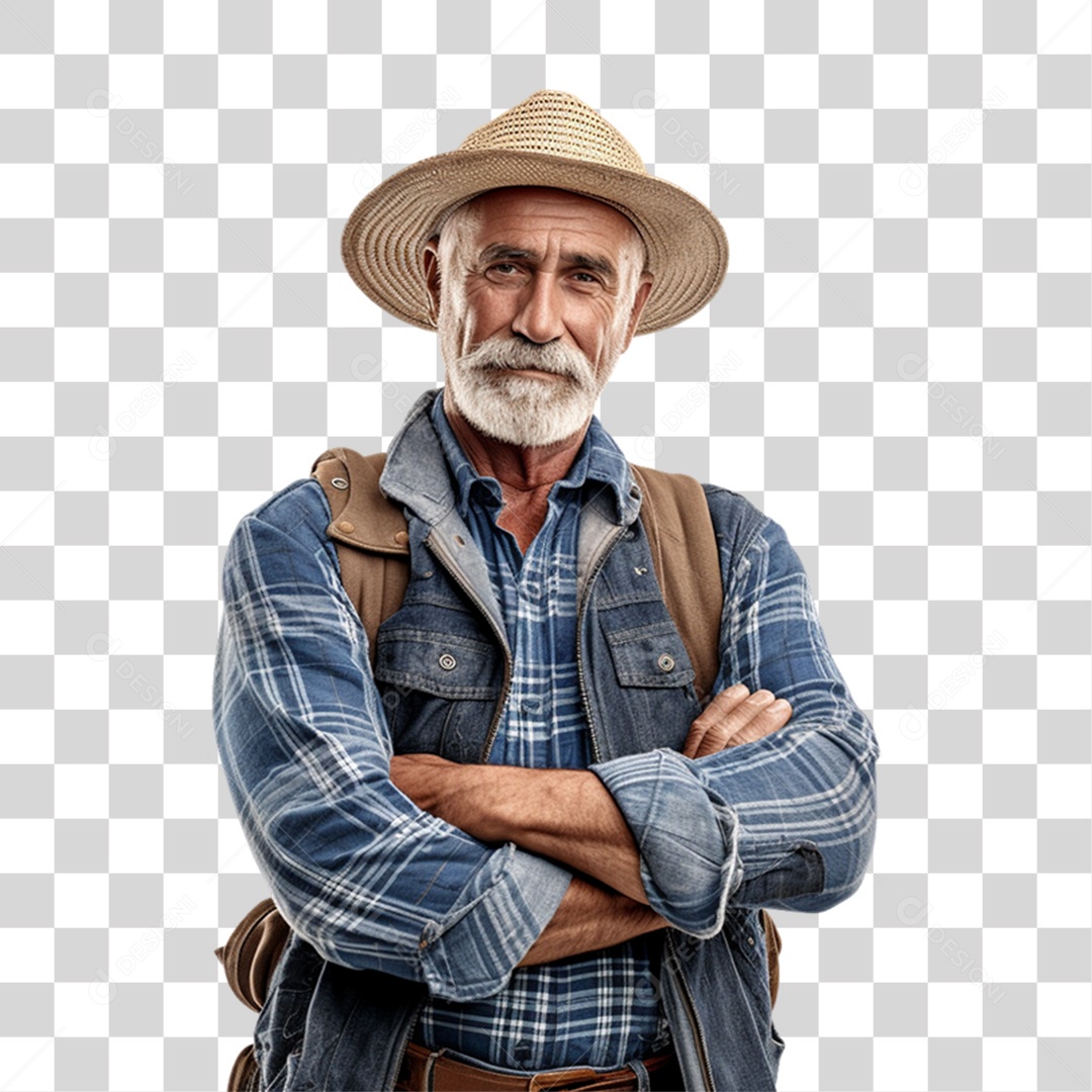 Produtor Rural Fazendeiro PNG Transparente