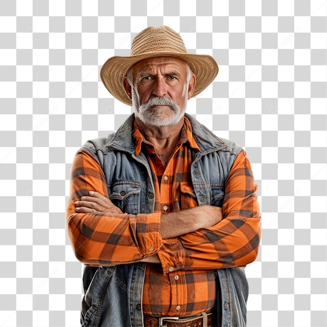 Produtor Rural Fazendeiro PNG Transparente