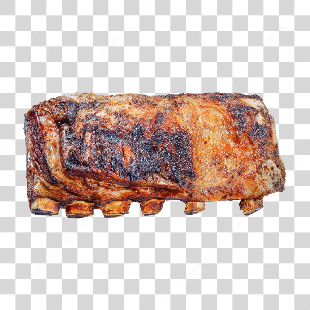 Costela Assada PNG Transparente