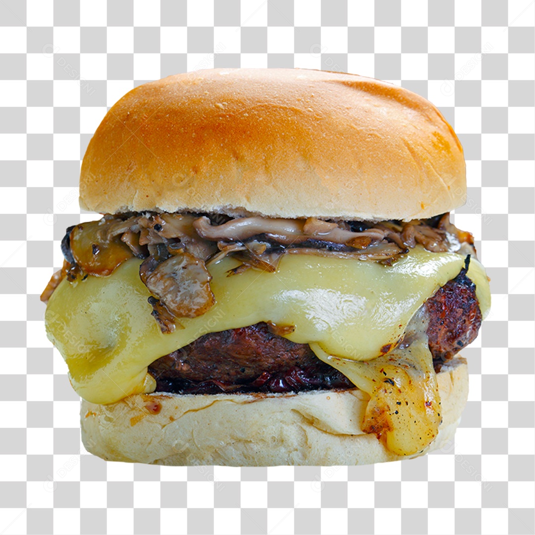 Hambúrguer PNG Transparente