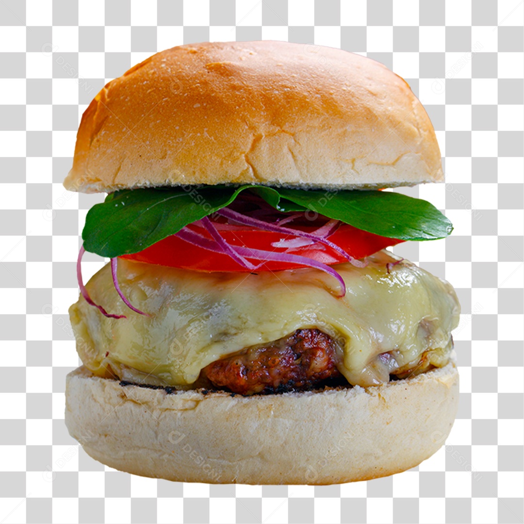 Hambúrguer PNG Transparente