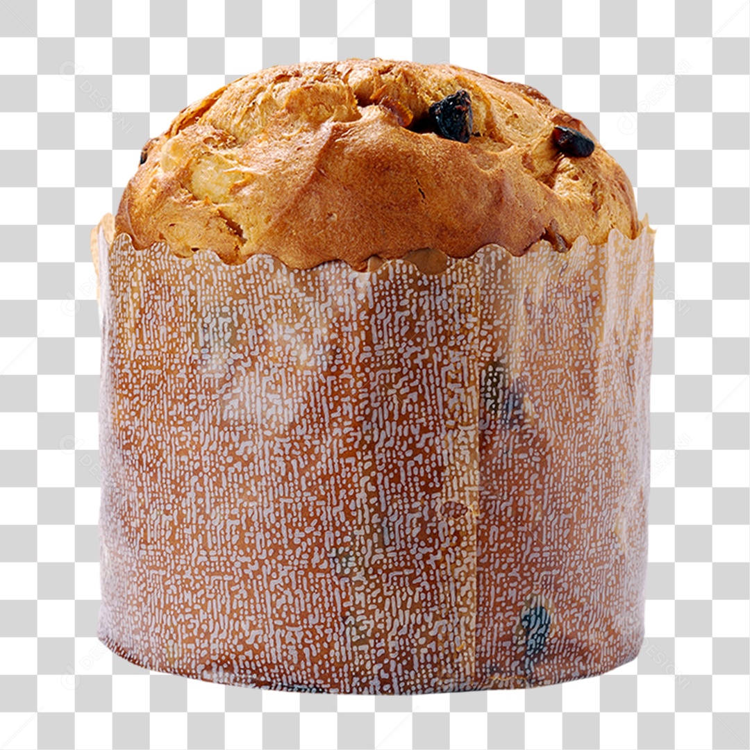 Panetone PNG Transparente