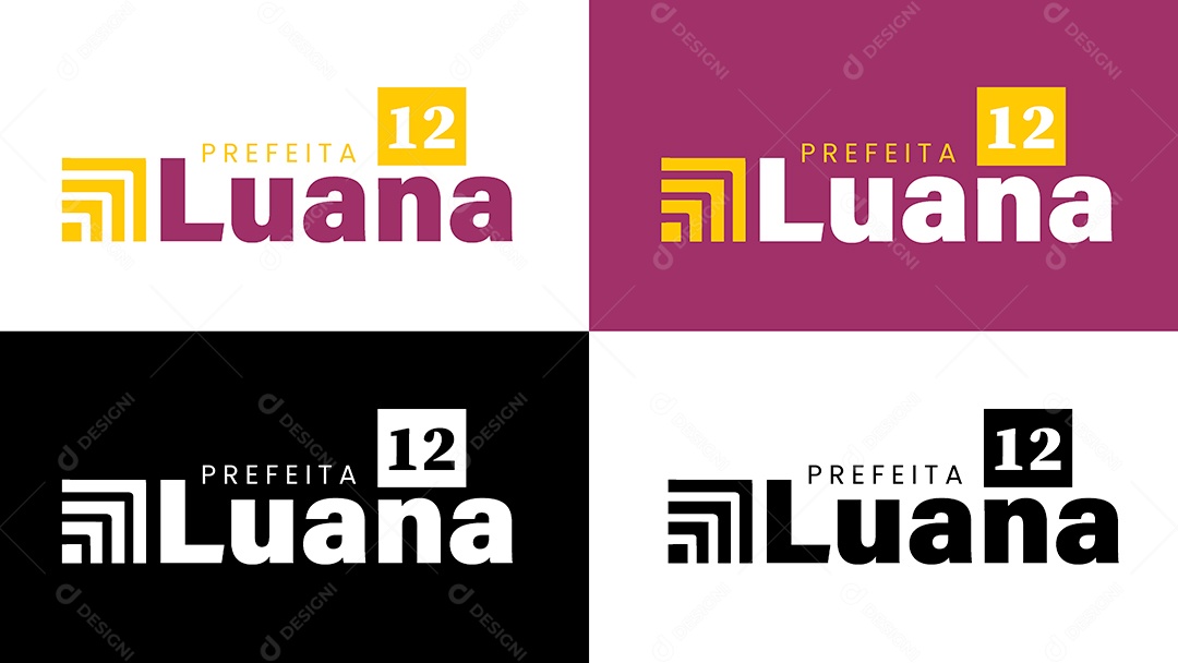 Logo Prefeita Luana 12 Vetor Ai + EPS Editável