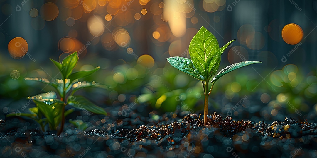 Desenvolvimento sustentável e ambiental responsável conceito de ecologia