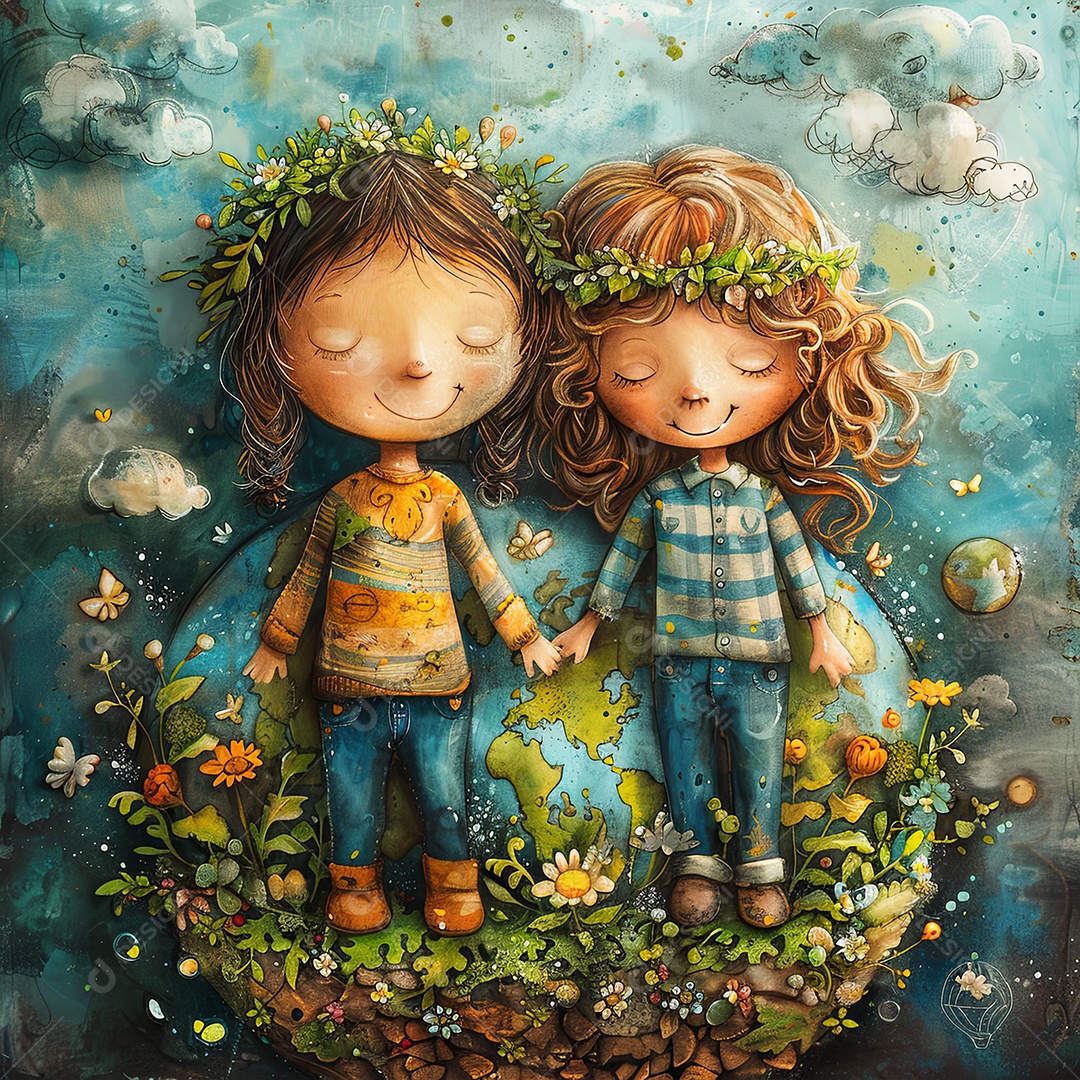 Imaginação inocente um tributo infantil à arte moderna