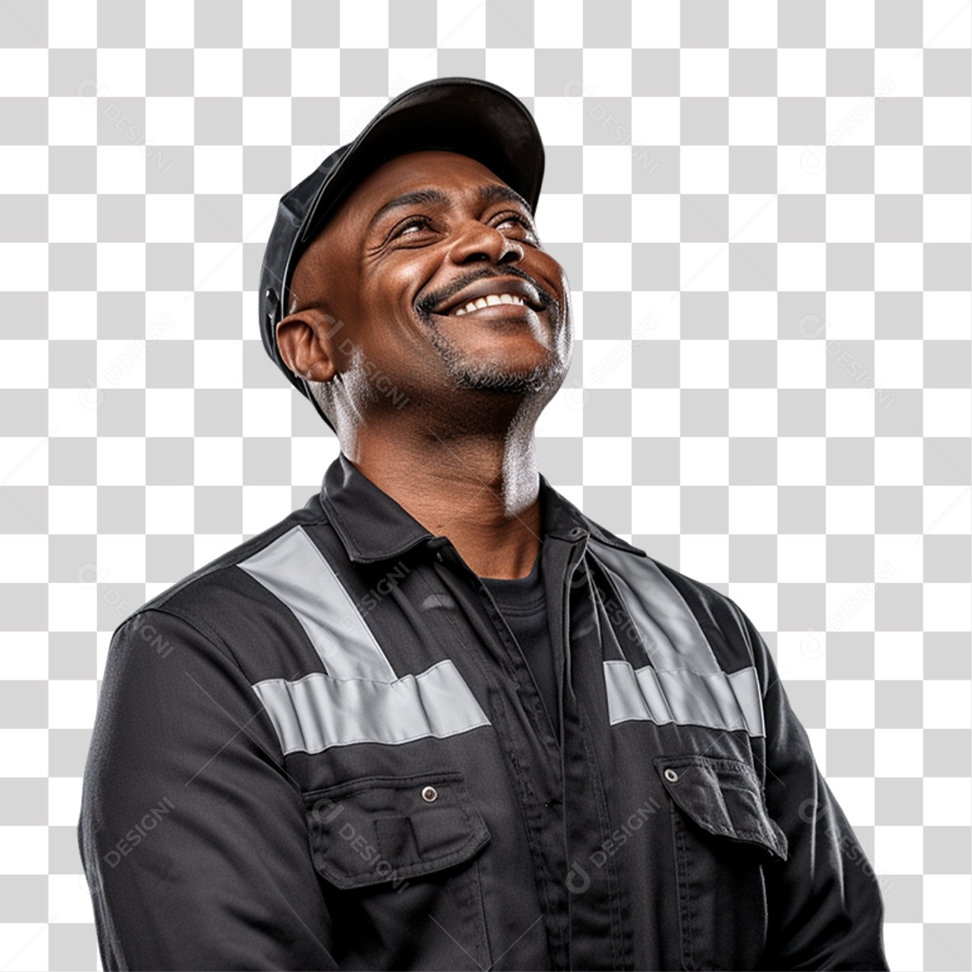 Homem Trabalho Trabalhador de Uniforme PNG Transparente